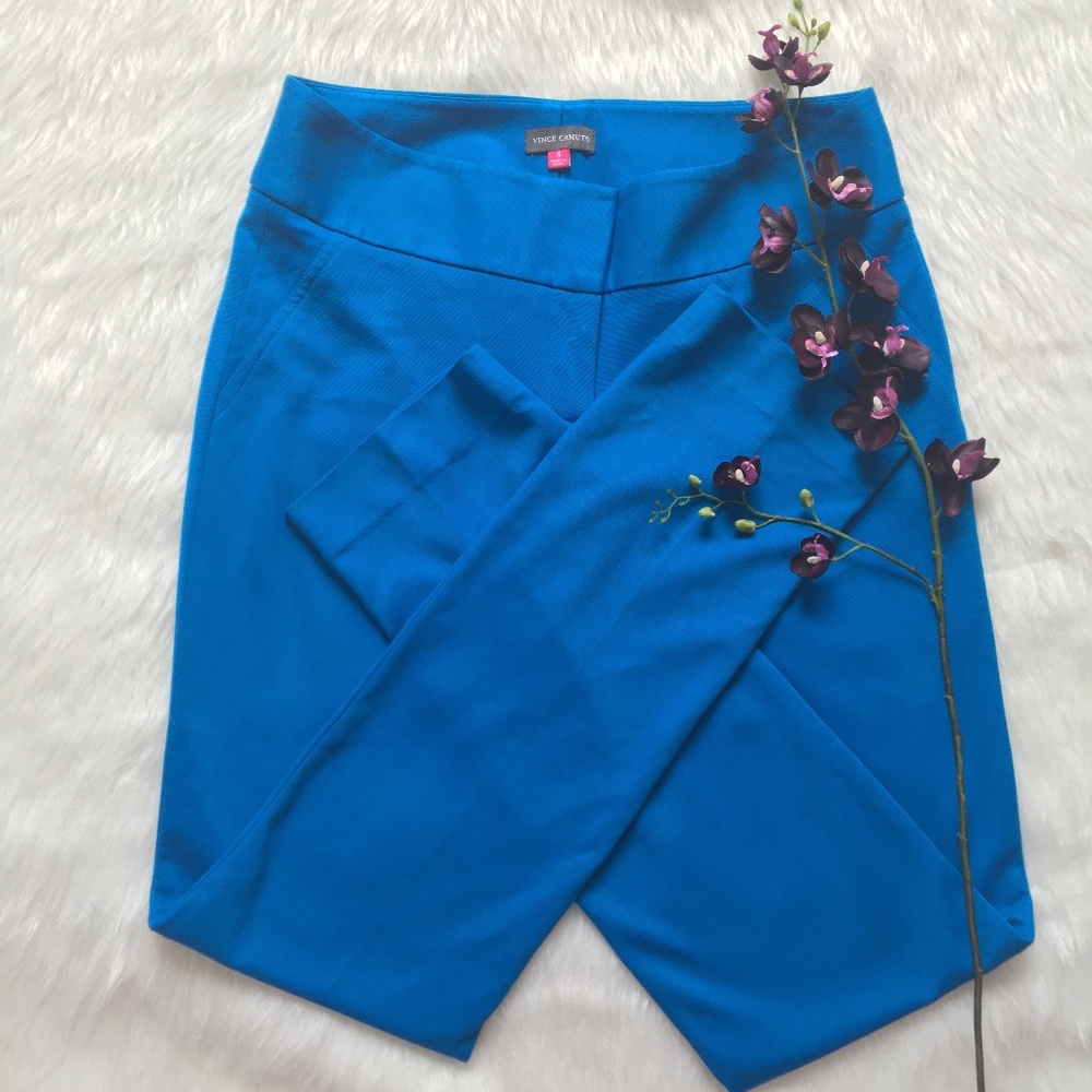 Vince Camuto Peacock Blue Pants Size 4